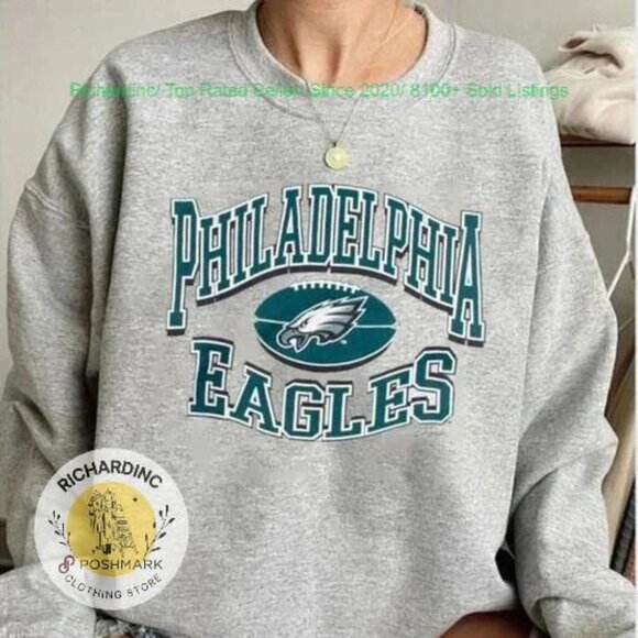 richardinc Other - Philadelphia Eagles Football sweatshirt shirt Heavy Blend sport grey